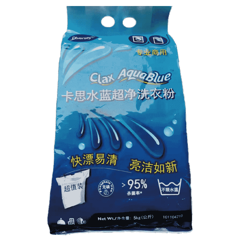 卡思水蓝超净洗衣粉产品资料图